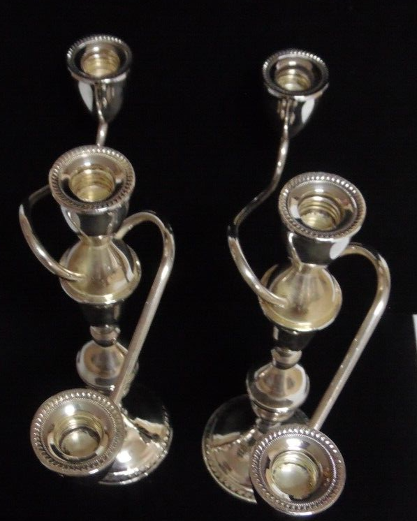 DUCHIN CREATION STERLING CANDELABRUM (2 sold separate)