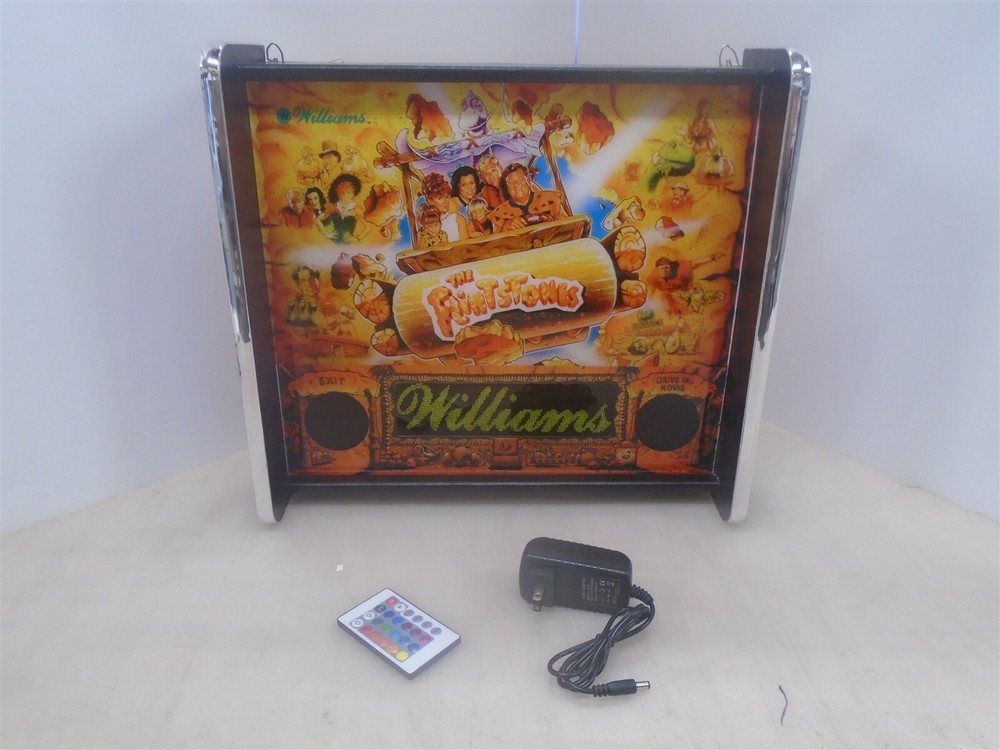 Williams The Flintstones Pinball Head LED Display light box