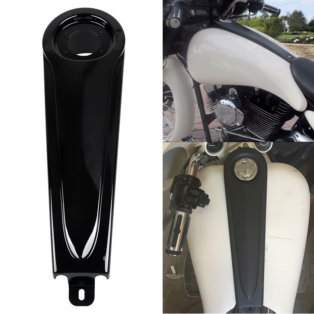 ABS Plastic Front Dash Fuel Console Tank Panel Cover For Harley Road Glide FLTR