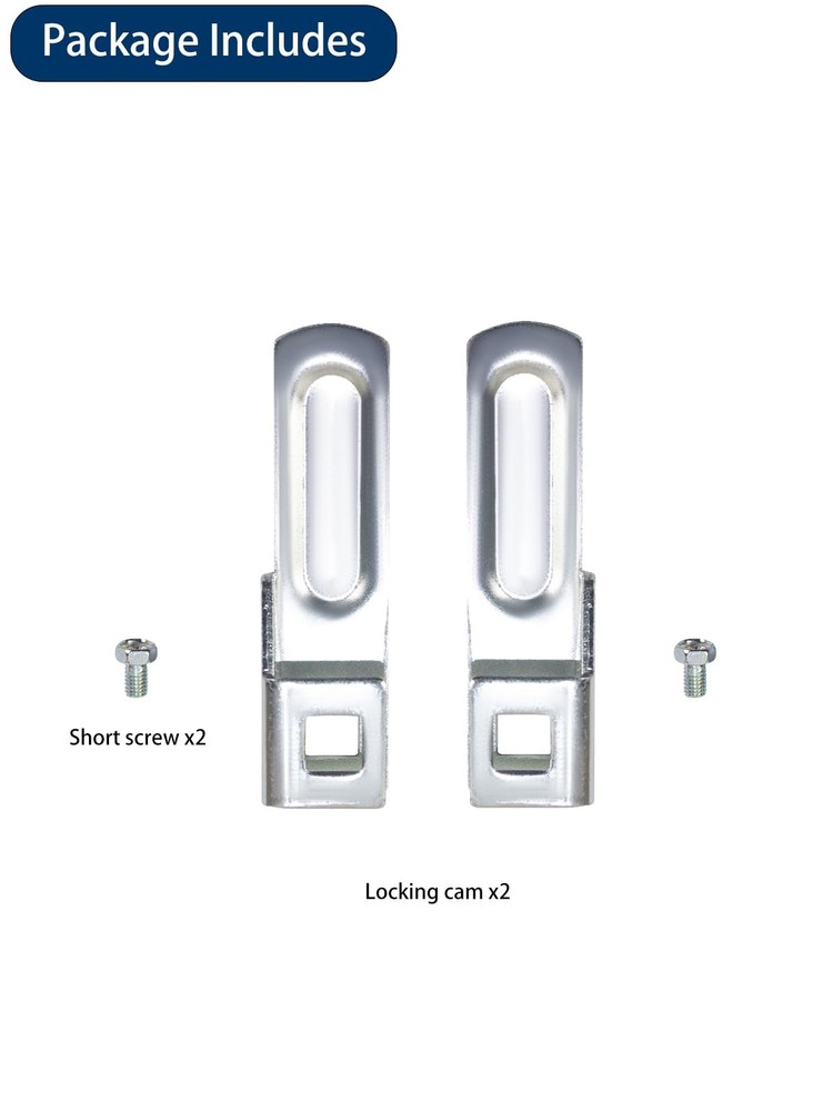 Quality Life Truck Cap Camper Shell T-Handle Lock Universal, galvanization