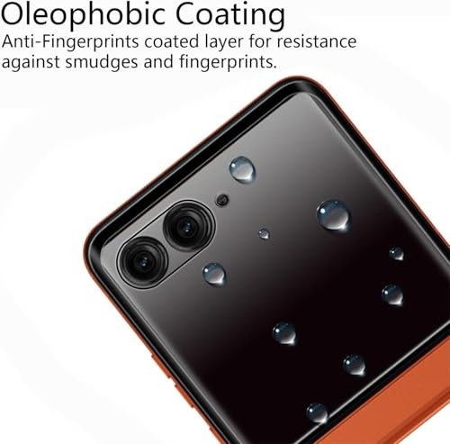 2 Pack for Motorola Razr 2024 Front Screen Protector [Touch Sensitive], 9H