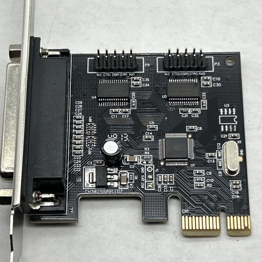Super Speed PCI-E Parallel & Dual Serial Combo PCI Express Controller Card PEX