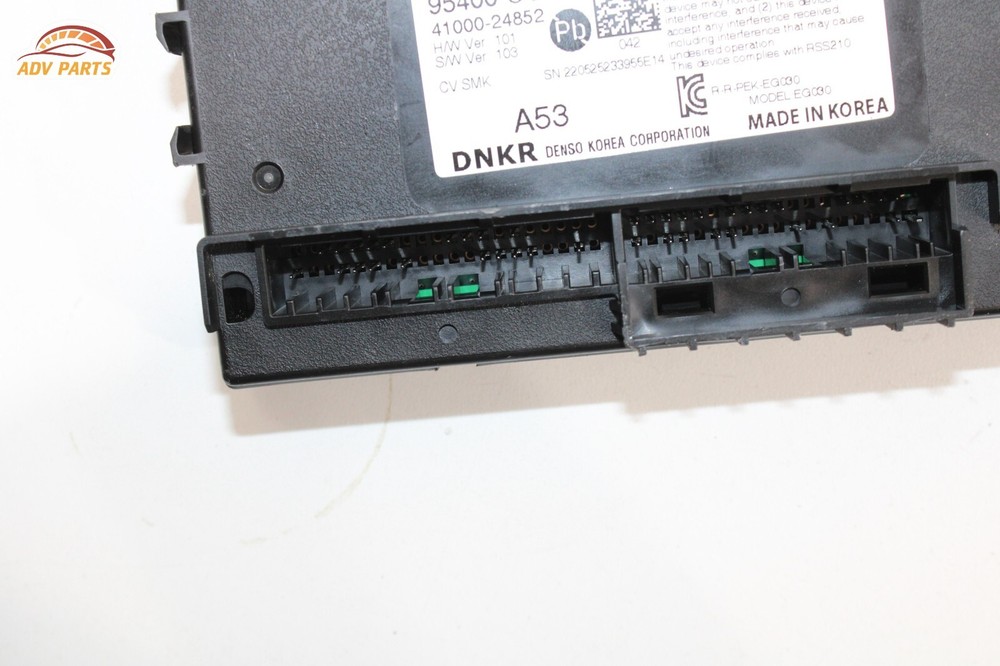 2022 - 2024 KIA EV6 BODY COMPUTER CONTROL MODULE BCM BCU UNIT OEM