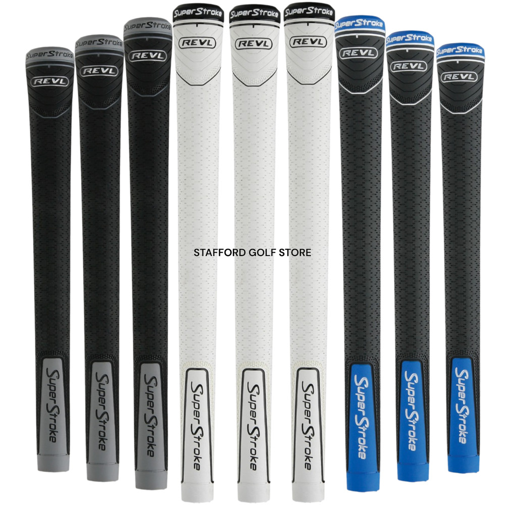 New Super Stroke REVL Player Golf Grips Undersize Standard Midsize CORE 60R