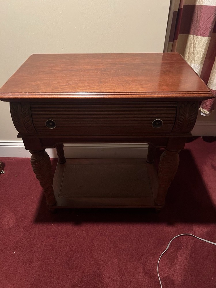 Wooden Nightstand
