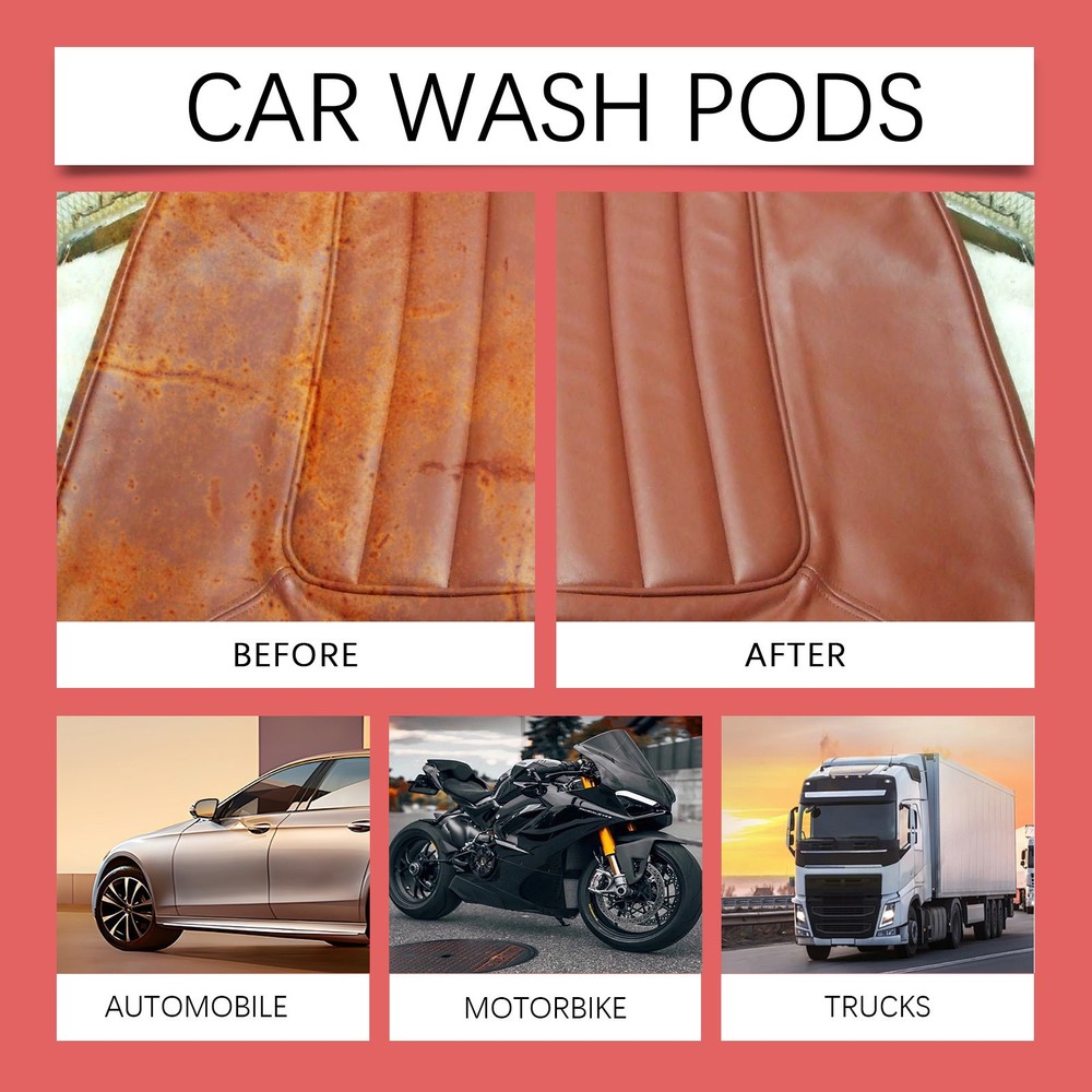 Advanced Car Cleaner - Multi-Surface Stain Remover for Fabrics and Wheels