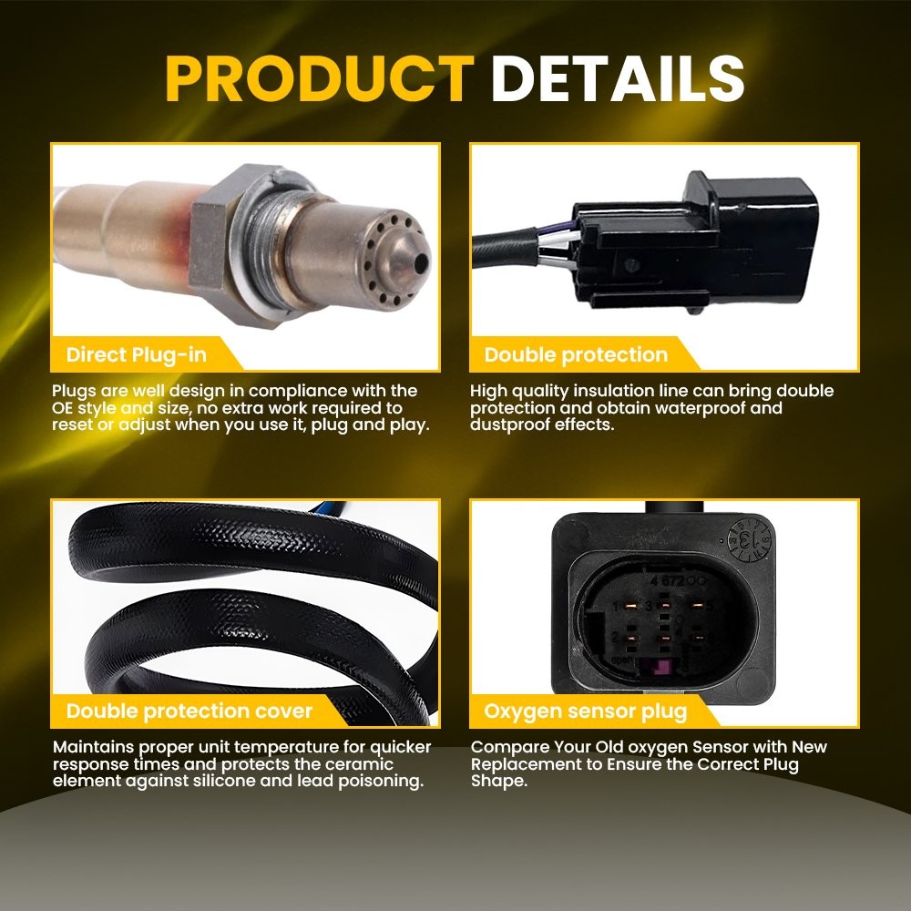 For Hyundai Veloster 2.0L L4 Upstream Downstream O2 Oxygen Sensor Lambda Sensor