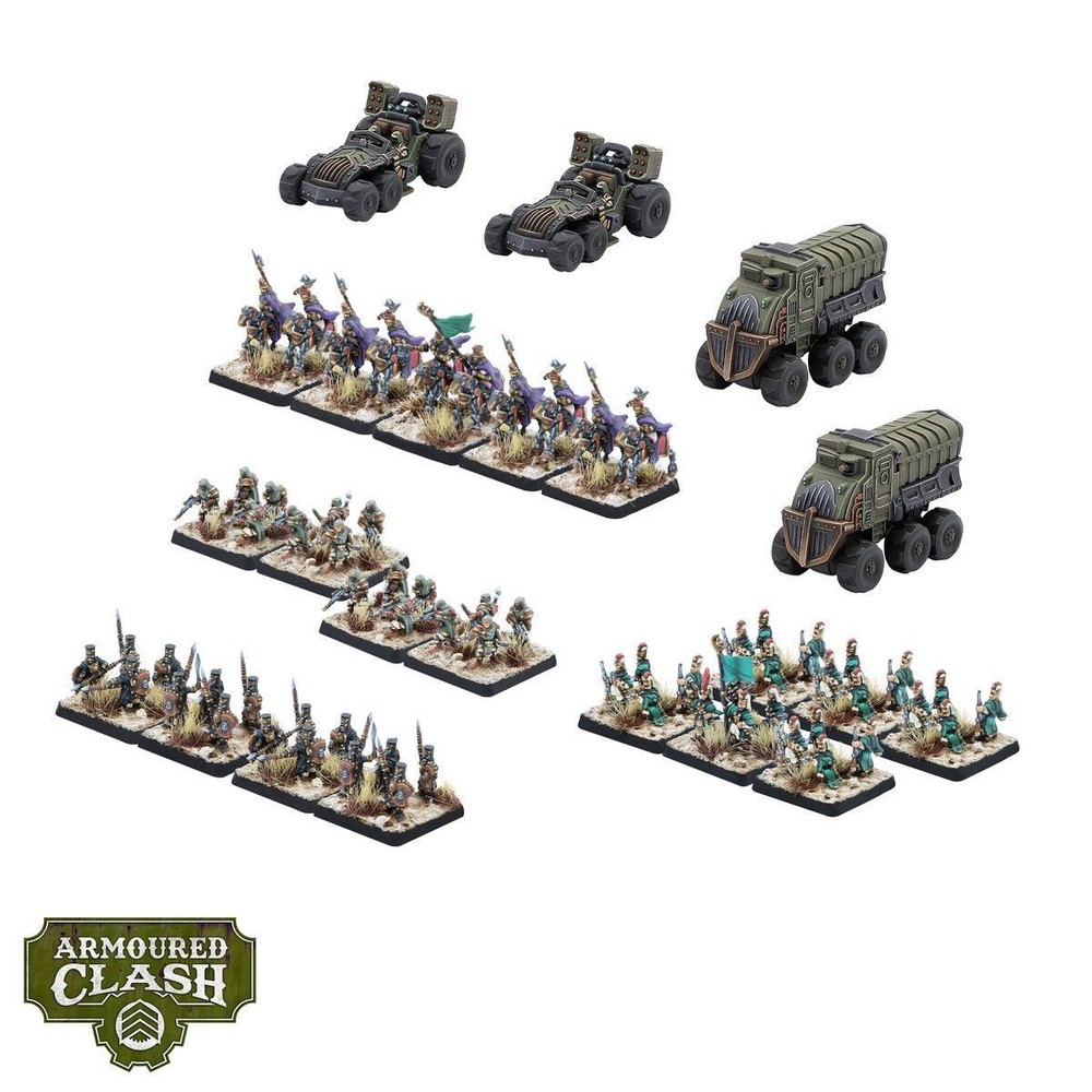 Sultanate - Infantry Regiment: Warcradle Studios Armoured Clash