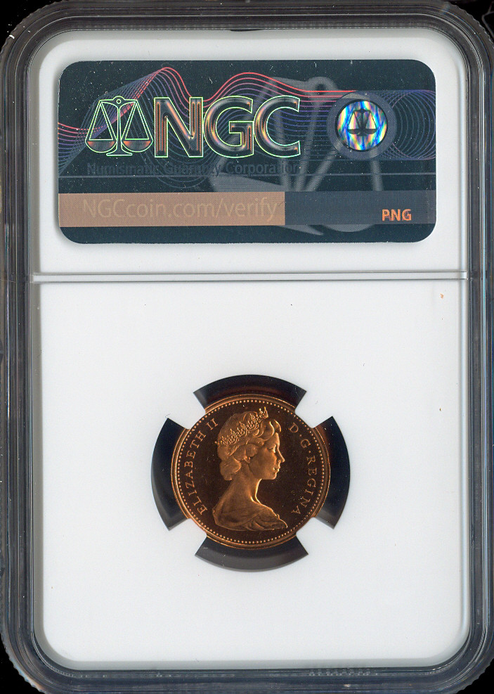 1971 Canada Small Cent 1C NGC MS67 RD MAC - Quality