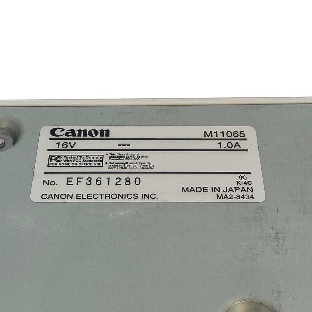 Canon ImageFormula DR-2010C Color Duplex Portable Document Scanner FULLY TESTED