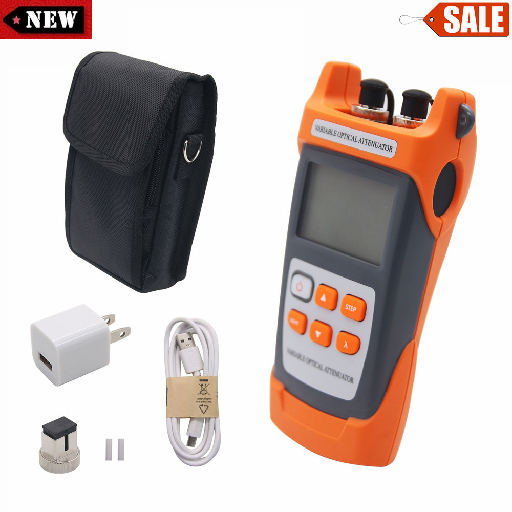 NK305 30DB Variable Optical Attenuator Optical Multimeter Digital LCD Screen