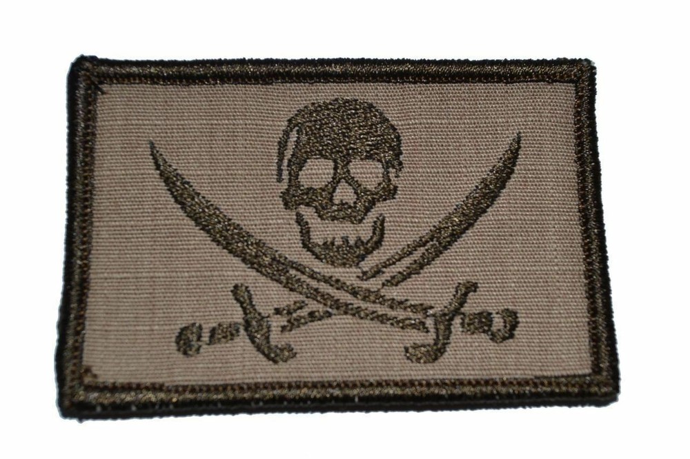 Pirate Jolly Roger - 2x3 Patch