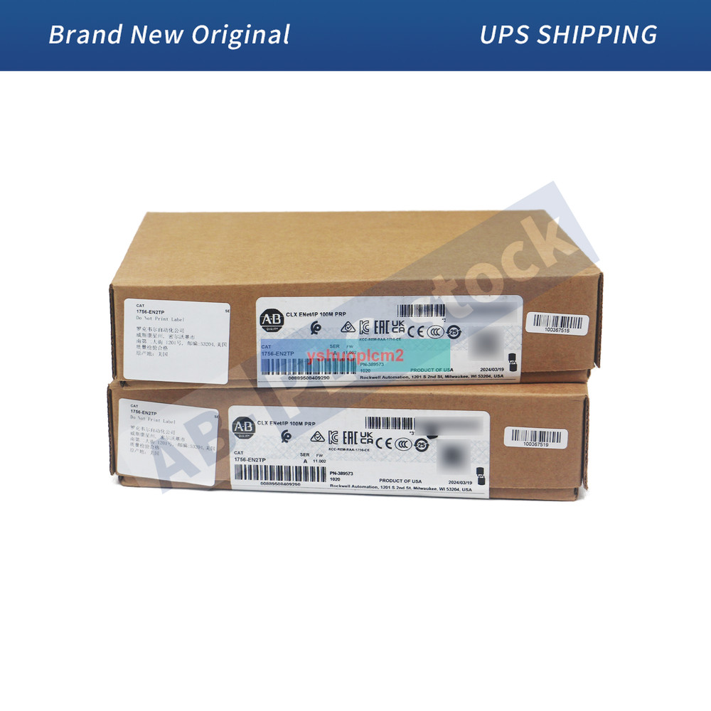 New A~B 1756-EN2TP EtherNet/IP communication module 100M PRP
