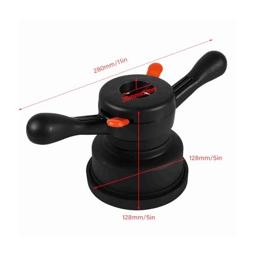 Quick Release Wheel Balancer Wing Nut Tool, 36/38/40mm Tire Changer Adapter