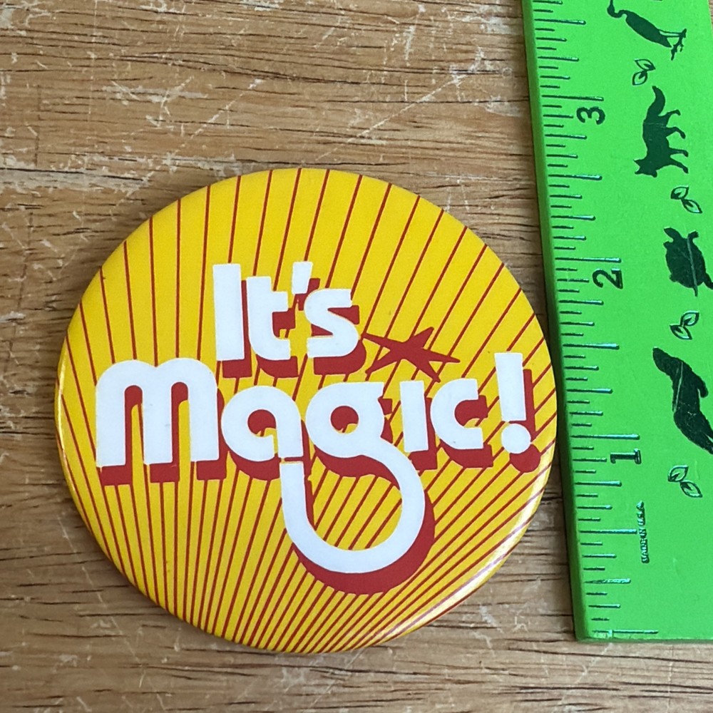 Its magical! button Vintage