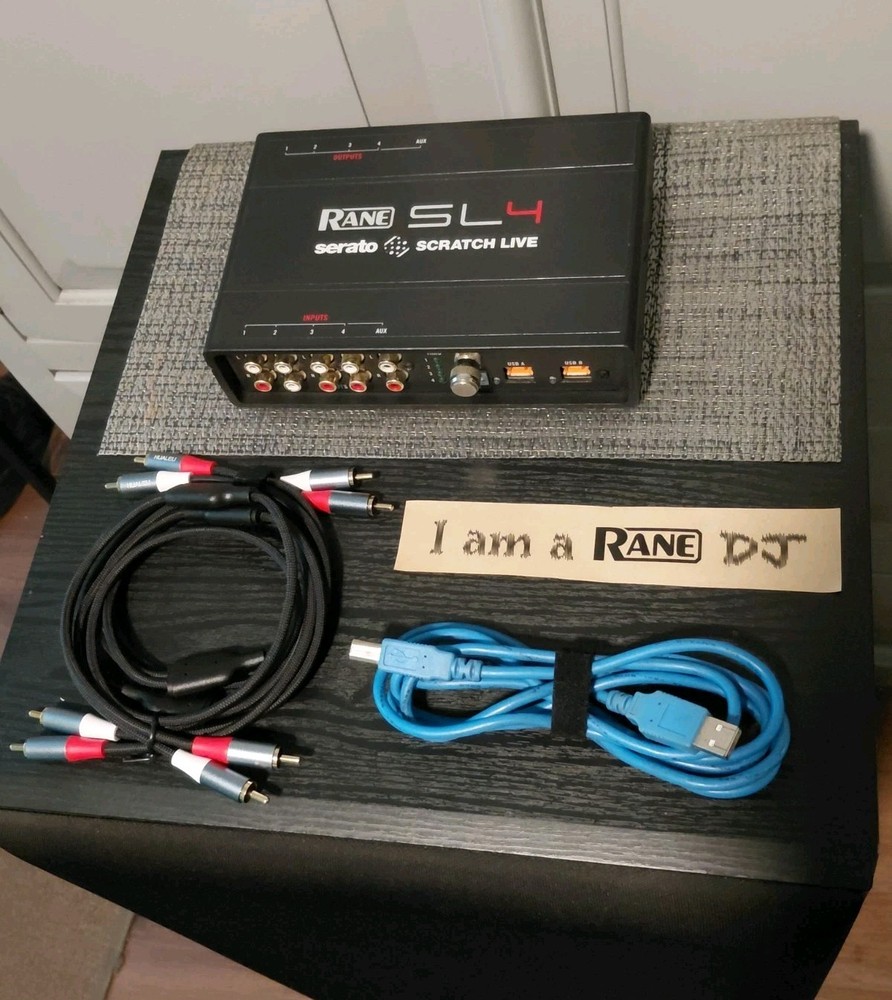 Rane Serato SL4 Digital DJ Interface Unit, Excellent condition.
