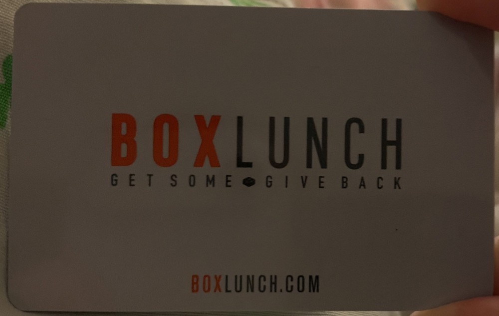 Boxlunch Gift card