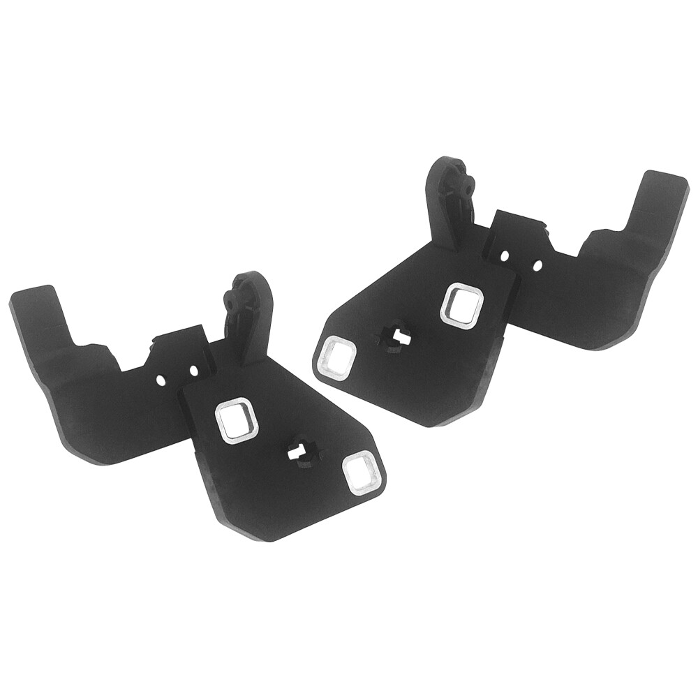 Left & Right Radiator Support Headlight Bracket for GLC300 GLC43 AMG Black