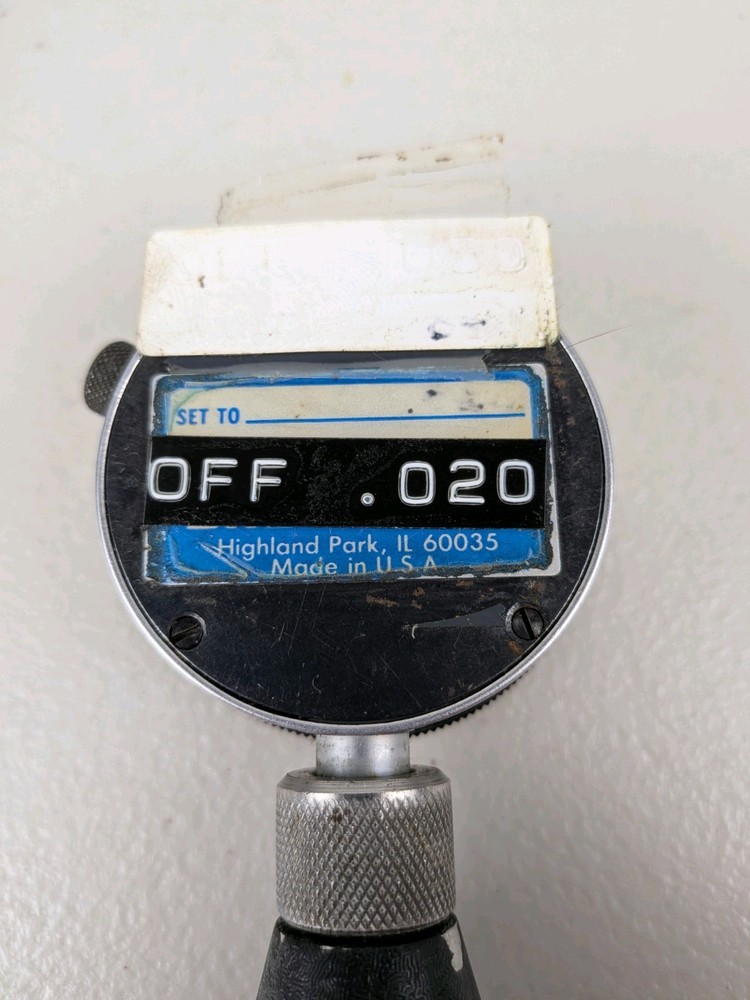 Brencor Chamfer Chek Check 1090 Measuring Gage Dial Indicator