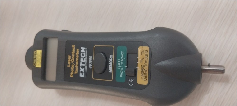Extech 461995 Combination Contact Laser photo Tachometer