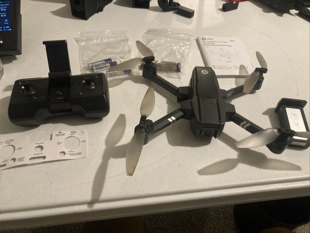 Holy Stone Drone HS440+Battery And Controller W Extra Batteries(See Description)