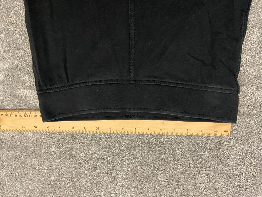 Papaya Womens Black Leggings Back Pockets Size 10