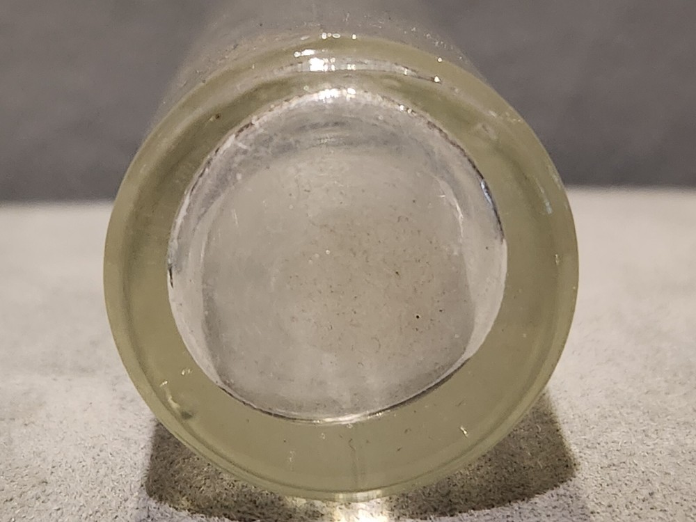 Antique Vintage Clear Bottle