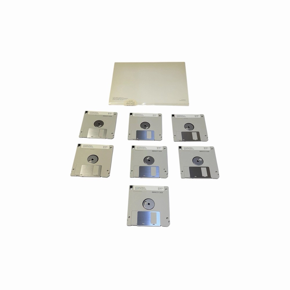 Apple Macintosh System Floppy Disks Install, Fonts, Tidbits, Printing, Disk Tool