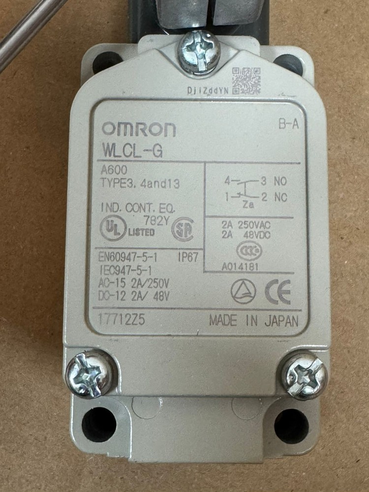 Omron / Limit Switch / WLCL-G