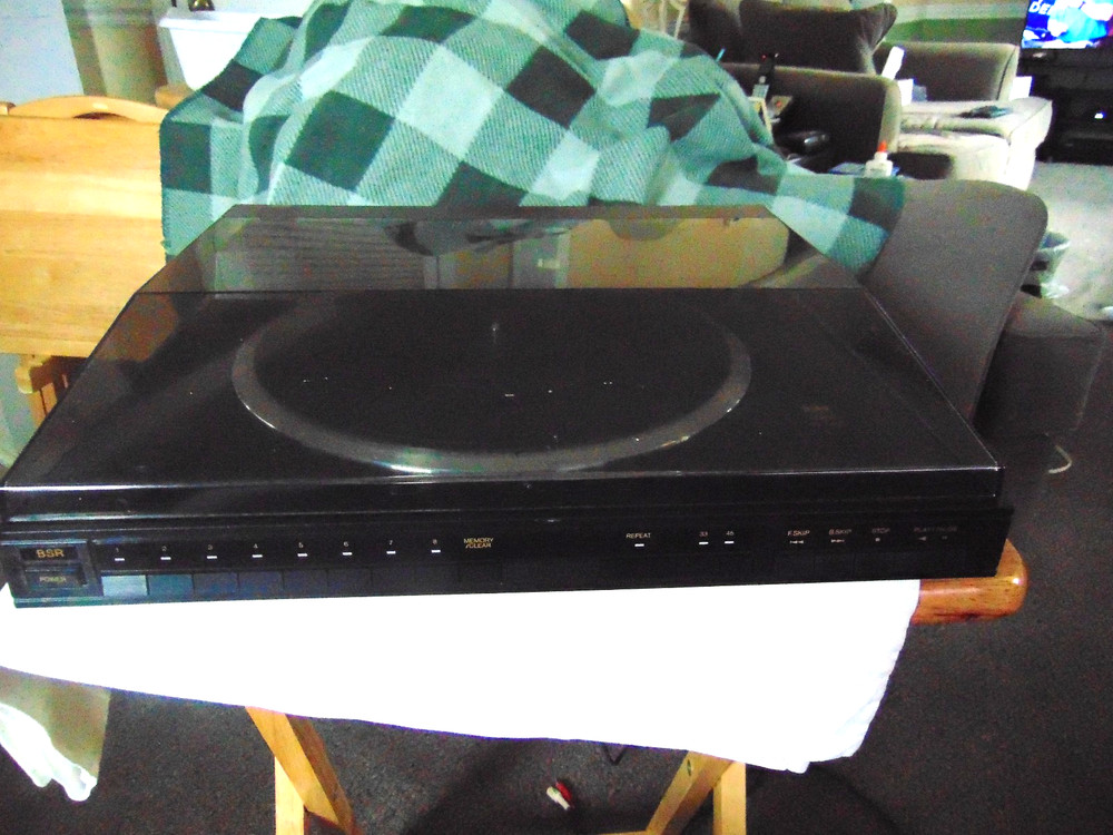 Vintage BSR XL-1400 Programmable Linear Tracking Turntable, Tested