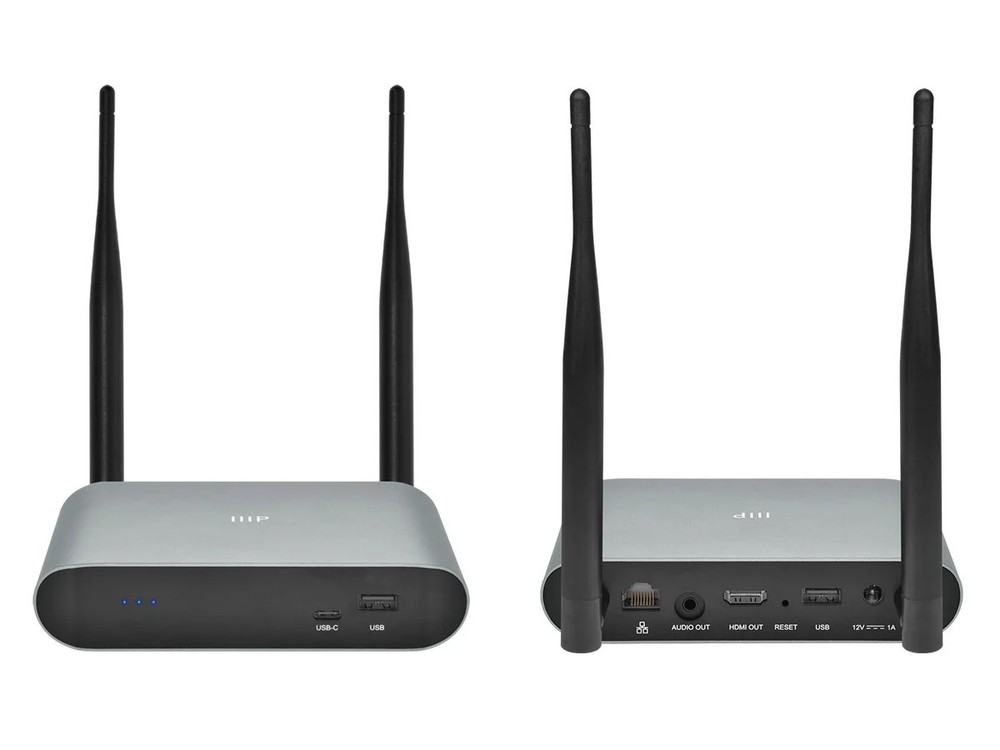 Monoprice One-Click USB-C Wireless Presenter 4K Conference Presentation System