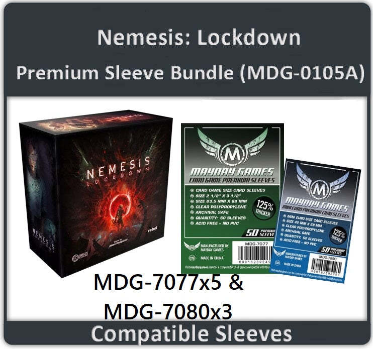 Nemesis: Lockdown Card sleeve Bundle