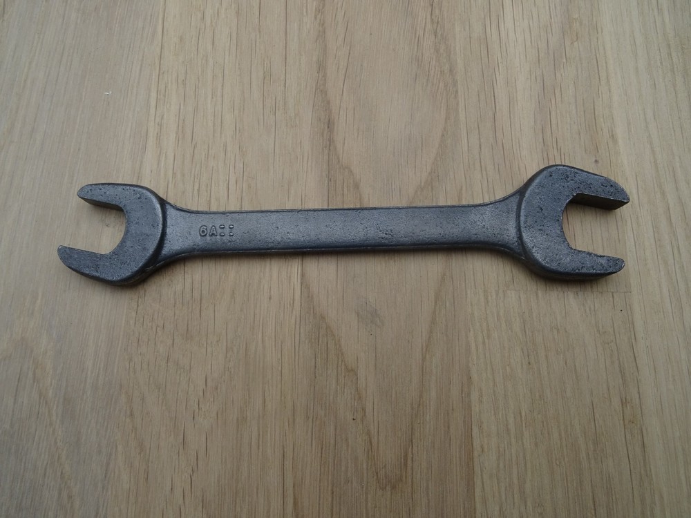 Vintage Nissan 12mm~14mm open end toolkit spanner