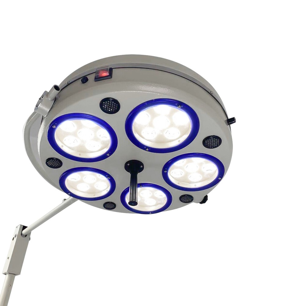 Surgical LED Operating Light Floor Standing Shadowless Dental Examination Light