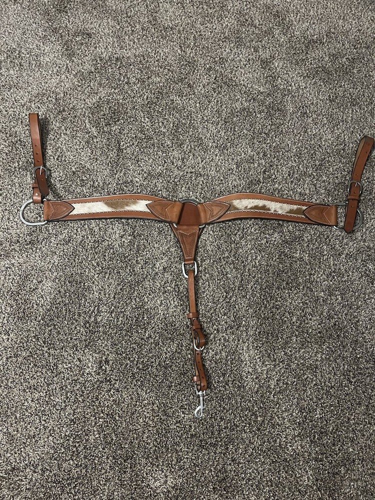 Cow Hide Breast Collar ￼