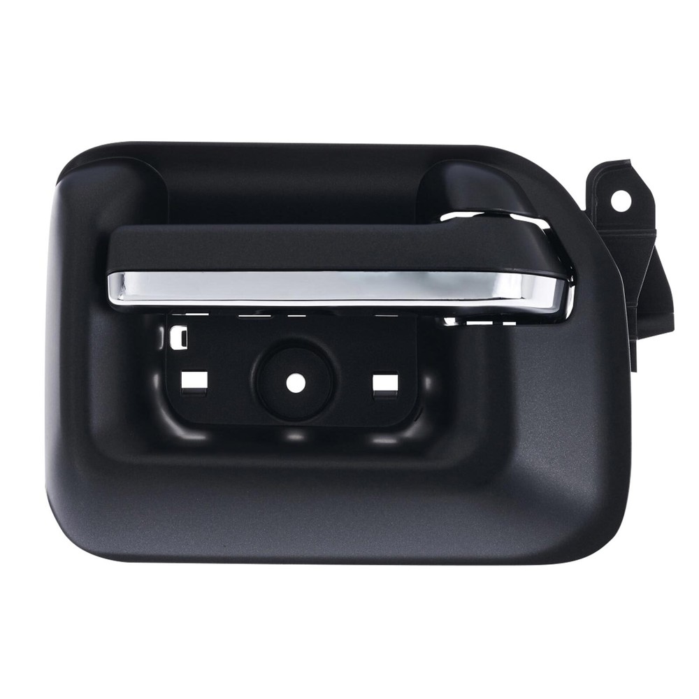 Front Driver Black & Chrome Interior Door Handle for Chevy Silverado 1500 GMC