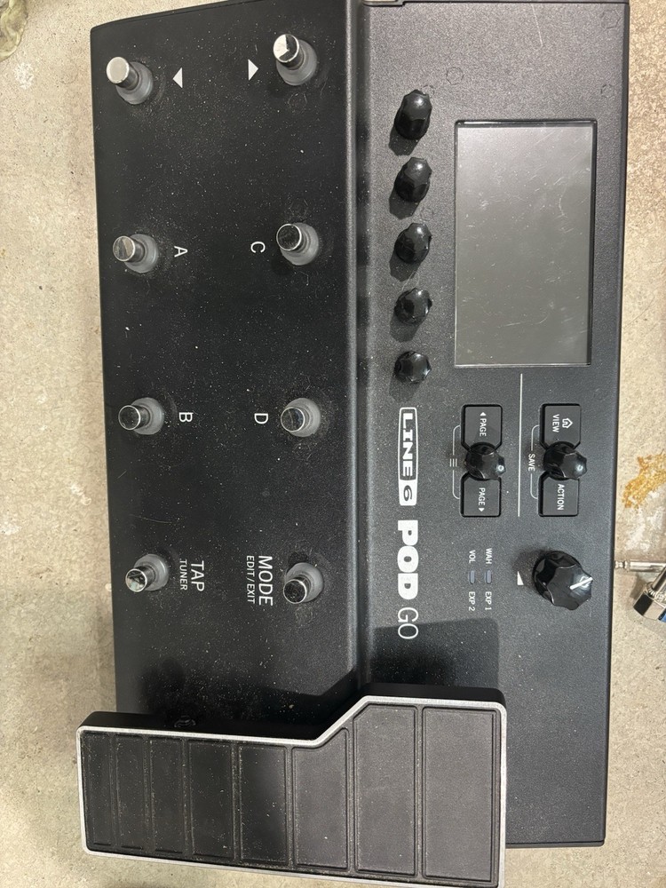Line 6 POD GO Multi-Effect and Amp Modeler 2020 - Present Black