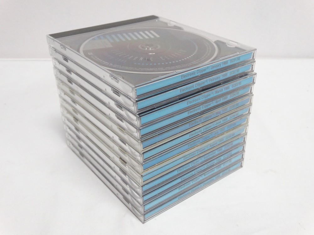 Dynamic Graphics Electronic Clipper Clip Art Library Jan. - Dec. 1995 Complete