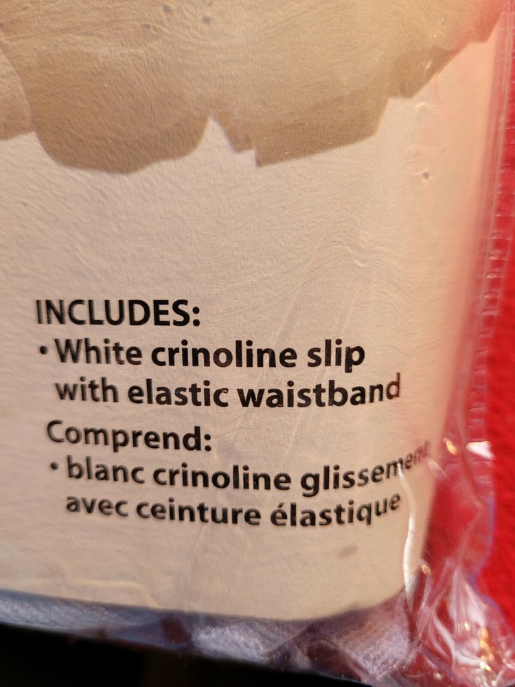 Forum Novelties White Crinoline Slip