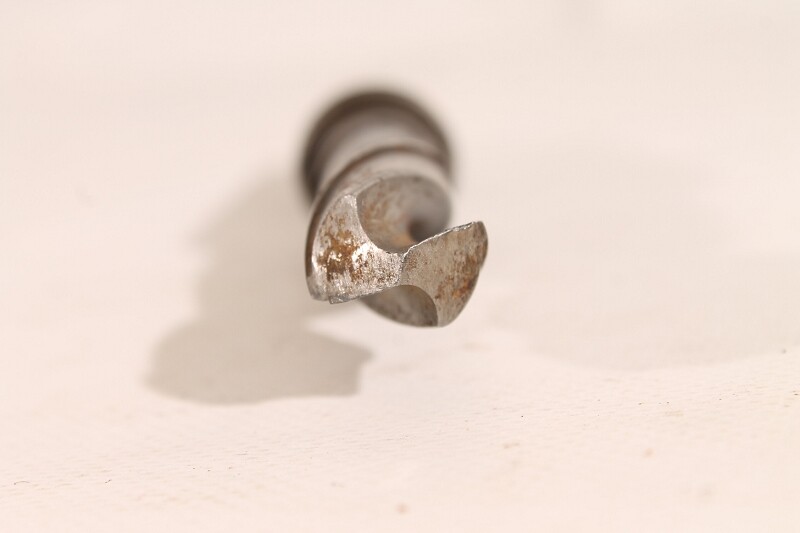 1 Spiral Drill Bit 17 mm Ø Morse Taper Shank Adapter