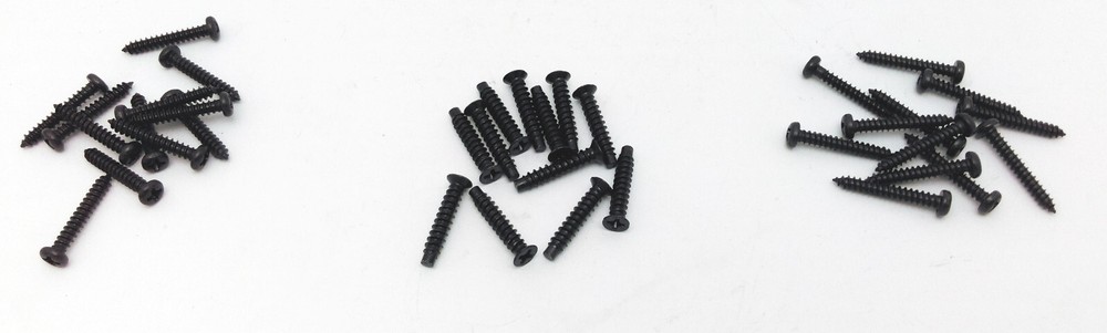 72-Pack: Assorted Size PC CPU Cooling Fan on Heatsink Installation Screws Kit