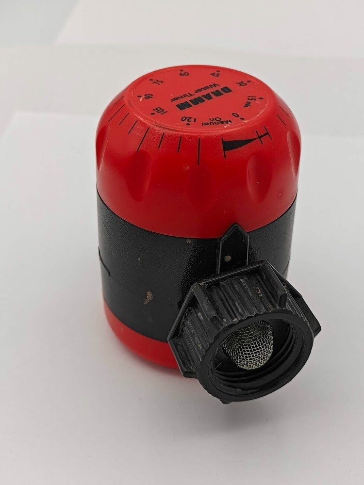 DRAMM COLORSTORM PREMIUM WATER TIMER - Red