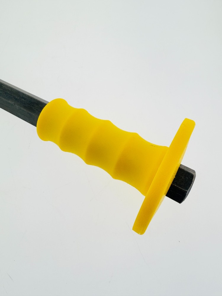 1" x 12" Long Flat Cold Chisel with Guard