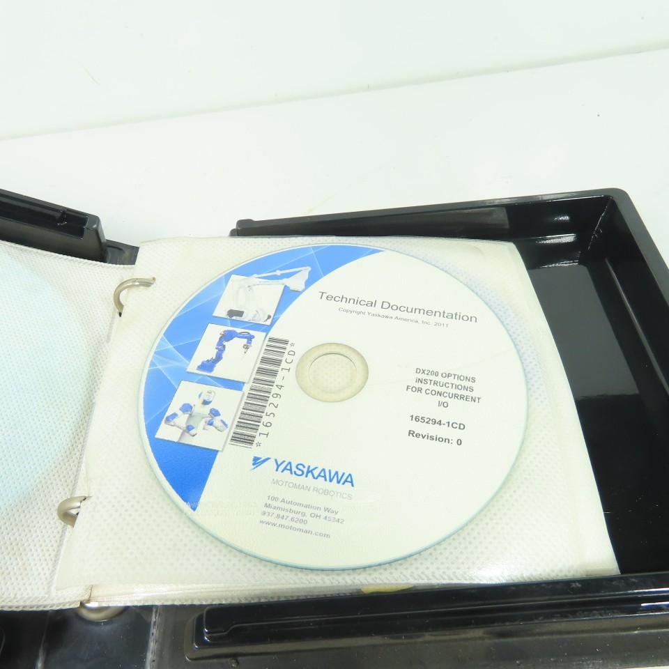 Yaskawa 165838-1CD DX200 Motoman Robotics Technical Documentation 10-Disc Set