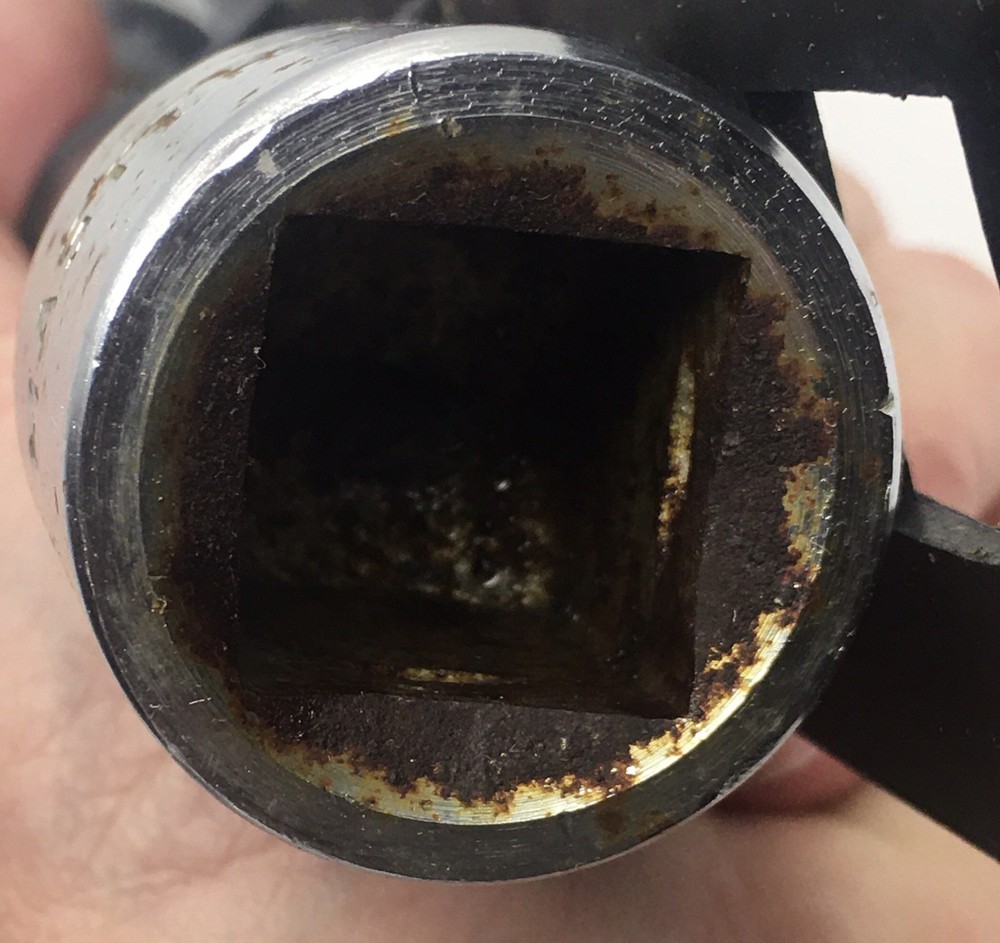 MASTERHAND 1-5/8” Socket 6pt Long Shaft Orig Packaging Some Surface Rust