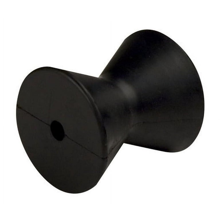 CE Smith 29541 Rubber Bow Roller 4" Wide Black