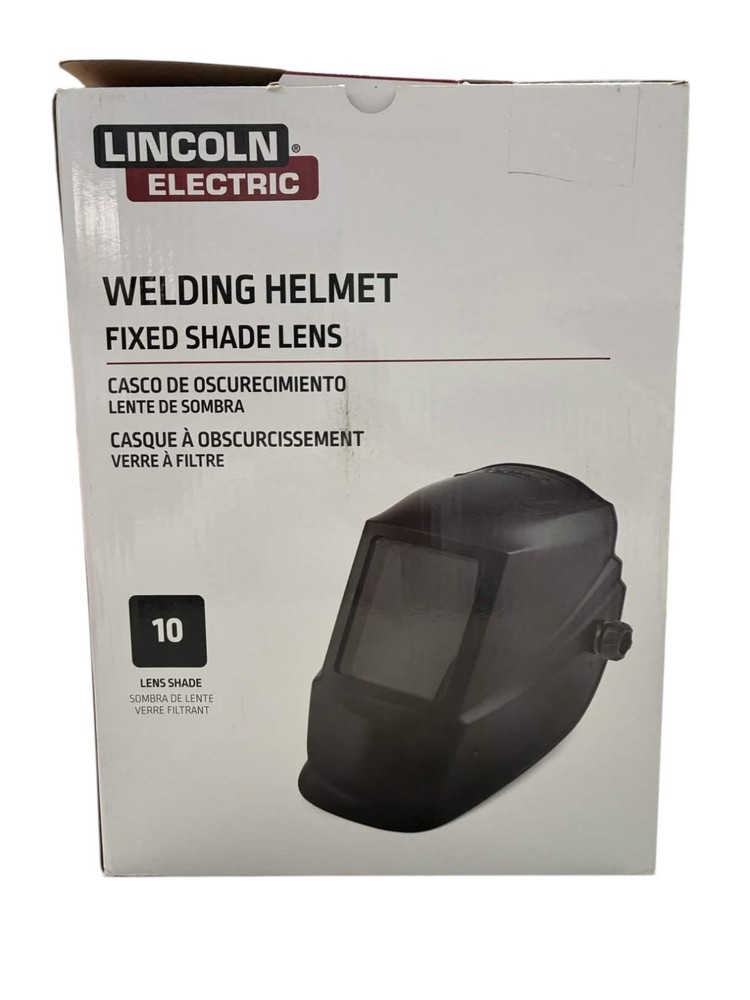 Lincoln Electric Basic Welding Helmet Fixed 10 Shade, Model K2800-1