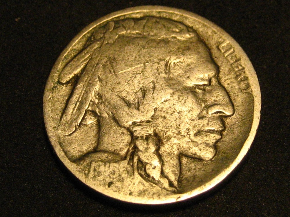 1915-D Buffalo Nickel