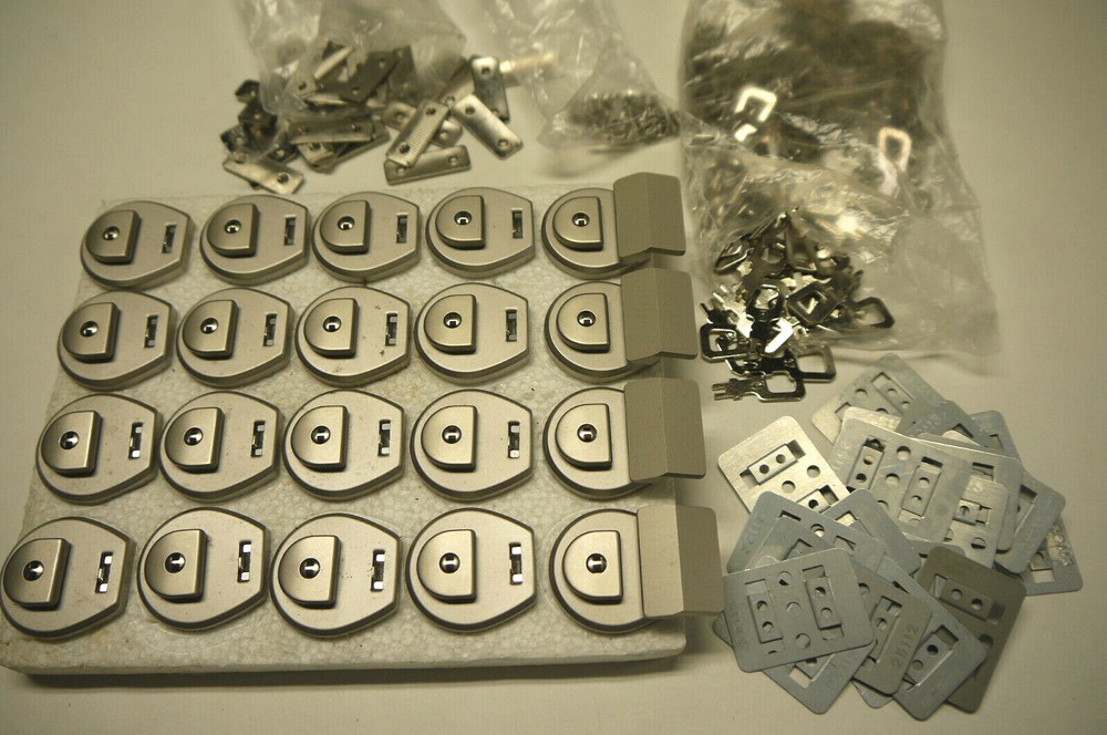 Wholesale solid heavy duty Brushed Nickel Lock. 11 pieces.