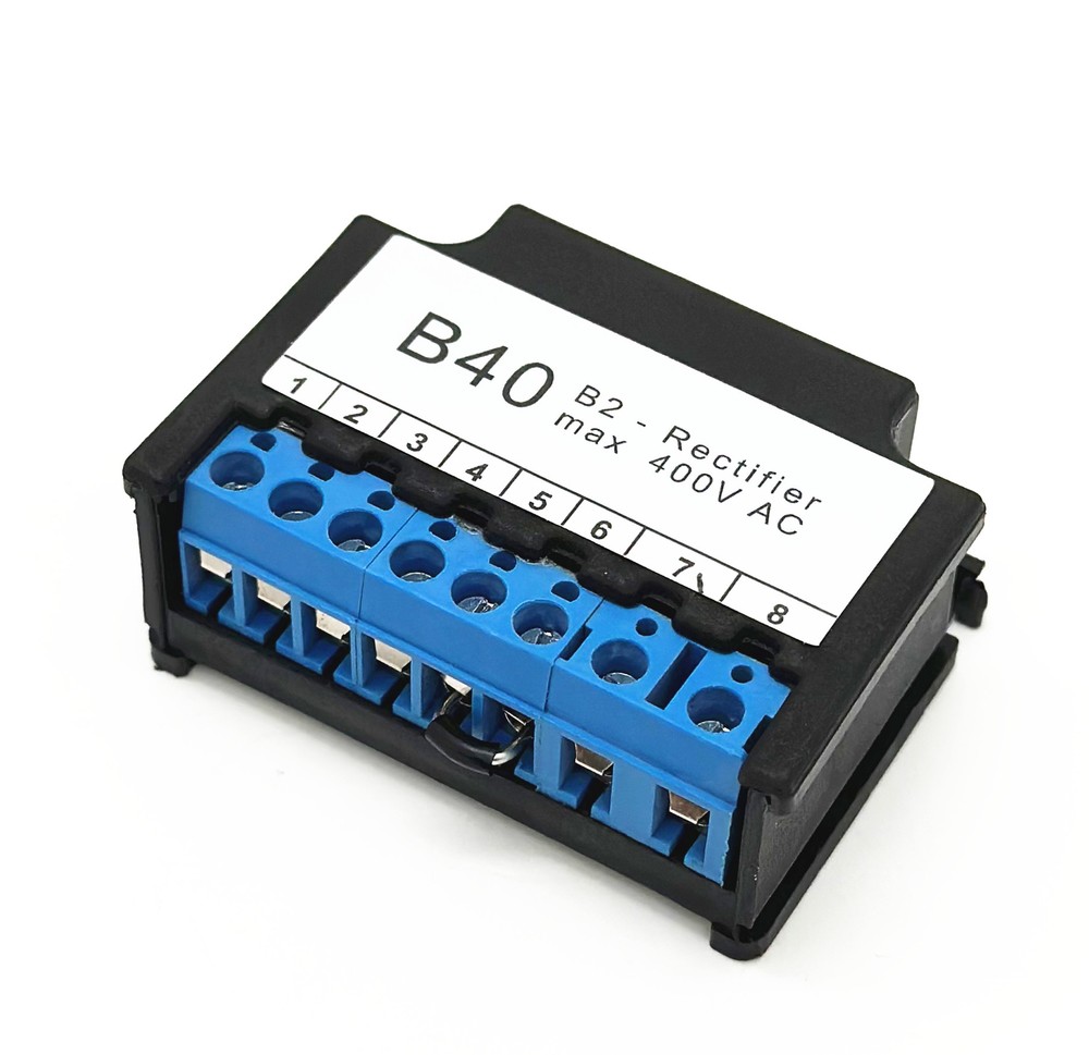 Replace B40 B2-Rectifier max 400V AC rectifier fifty